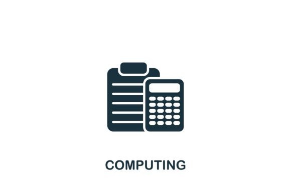 Computing Icon: A Modern Graphic Asset for Branding and Marketing