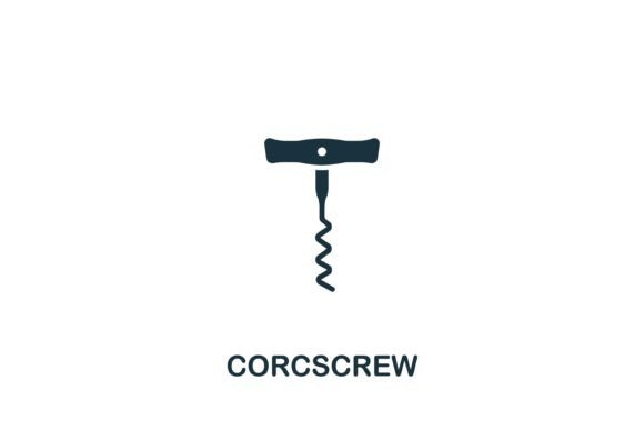 Corcscrew Icon Graphics for Digital Sellers