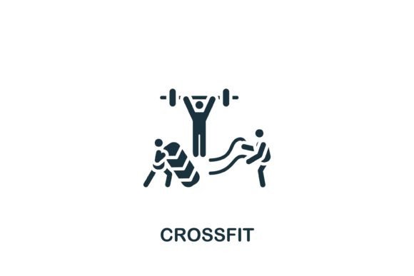 Crossfit Icon for Modern Branding