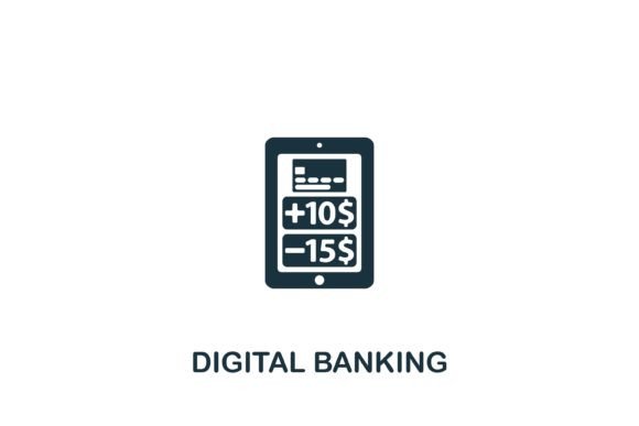 Digital Banking Icon