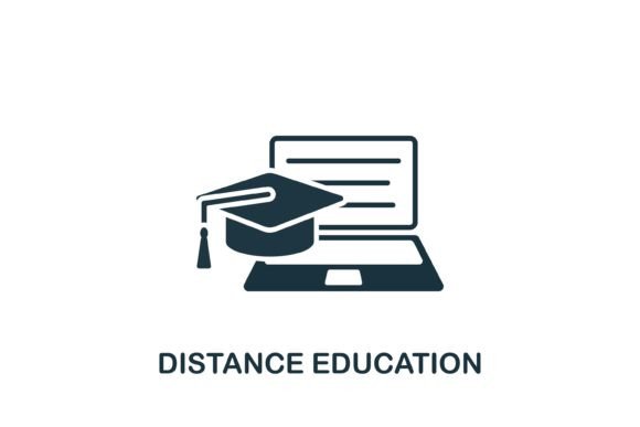 Distance Education Icon for Modern Branding