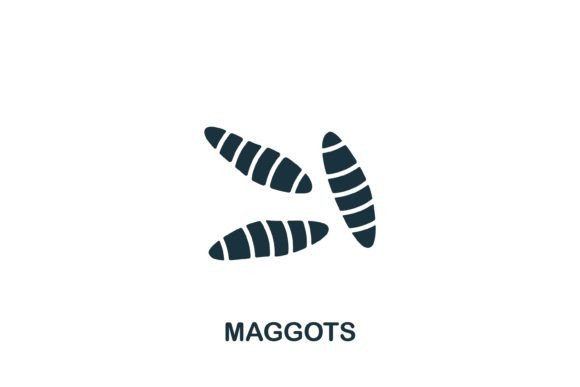 Maggots Icon Graphics for Digital Sellers