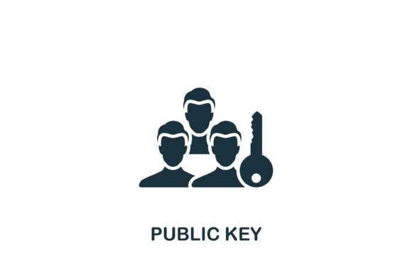 Public Key Icon: A Graphic Asset for Modern Branding