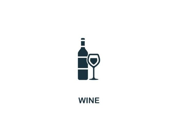 Wine Icon Graphics for Crafting