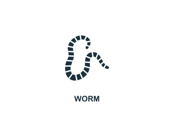 Worm Icon for Modern Branding